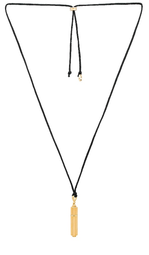 Shop Vision Of Self Cora Necklace In Black