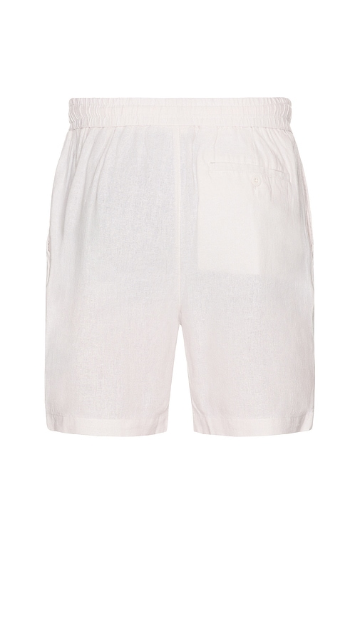 Linen Shorts in Cream. - size XXL/2X (also in L, M, S, XL/1X)