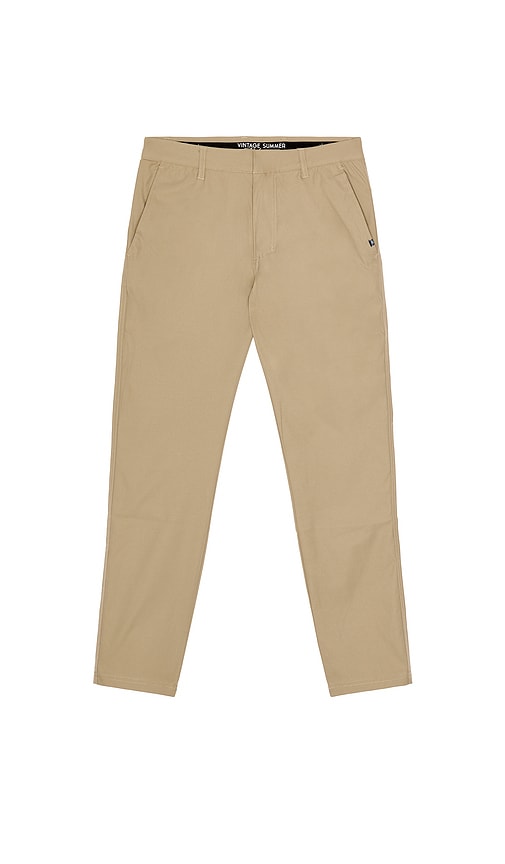 Performance Flex Pant in Brown. - size 38 (also in 30, 32, 34, 36)