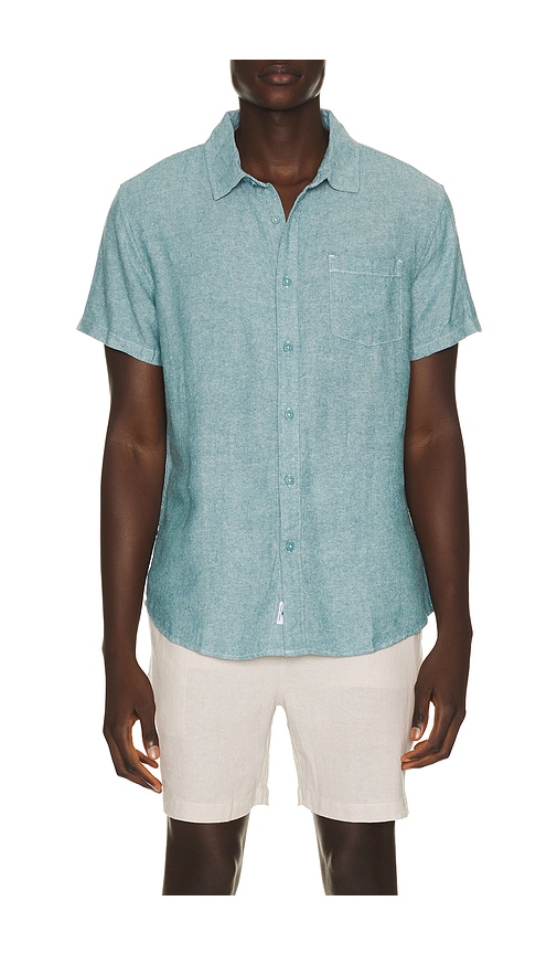 Vintage Summer Linen Button Down Shirt