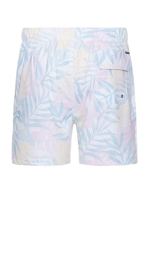 VINTAGE SUMMER 4 WAY STRETCH VOLLEYS SWIM SHORT