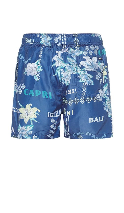 Ponji Swim Shorts in Navy. - size XXL/2X (also in L, M, S, XL/1X)