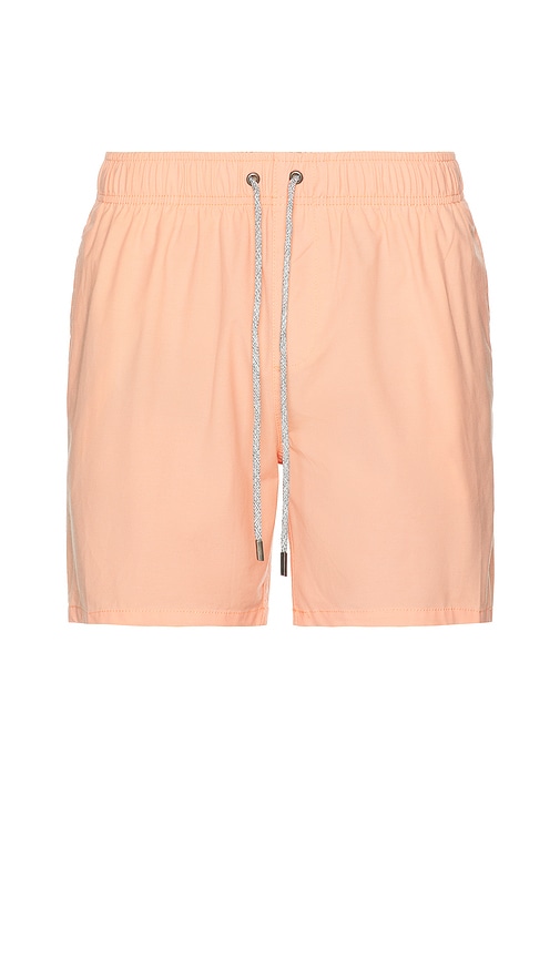 Vintage Wash Volley Swim Shorts in Pink. - size XXL/2X (also in L, M, S, XL/1X)
