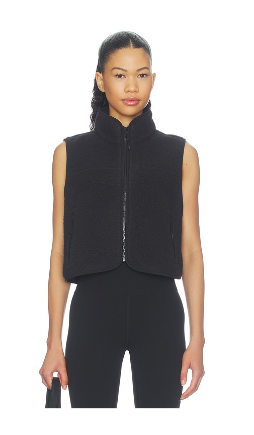 Vuori Alpine Vest Jacket In Black