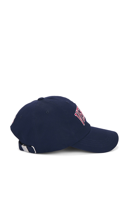 Verutum Lettering Cap In Blue. 