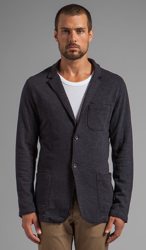 Santiago Marble Fleece Blazer