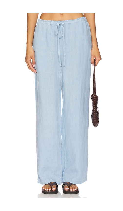 Delphine Linen Pant in . - size L (also in M, S, XL, XS) - VIR VITA - Modalova