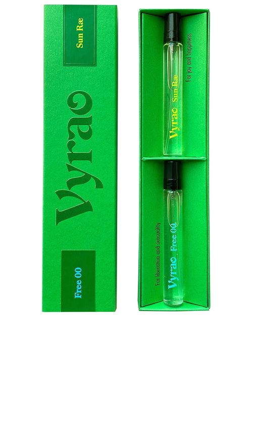 Shop Vyrao Sunny Travel Set In Green