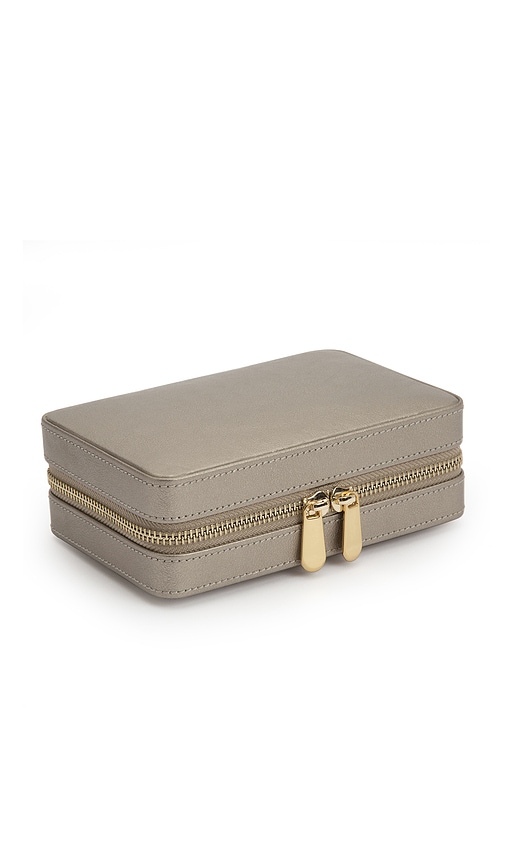 Wolf Palermo Zip Case In Gray