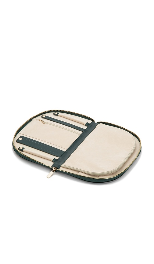  Wolf Zoe Portfolio In Dark Green. 