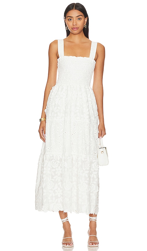 Waimari Cruz Dress in White