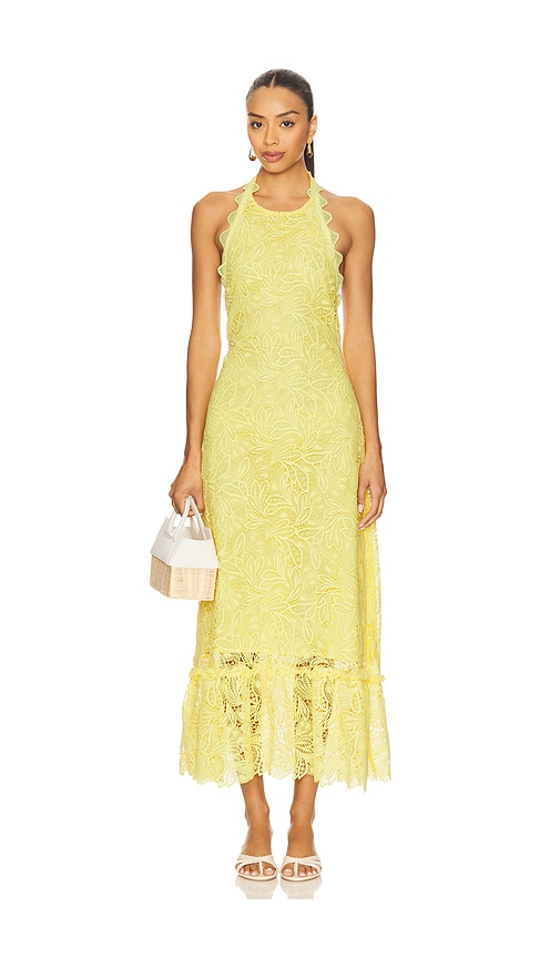 Waimari Dovima Maxi Dress In Yellow