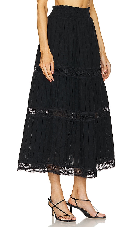 Shop Waimari Angela Maxi Skirt In 黑色