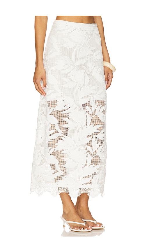 Waimari Arya Maxi Skirt In White