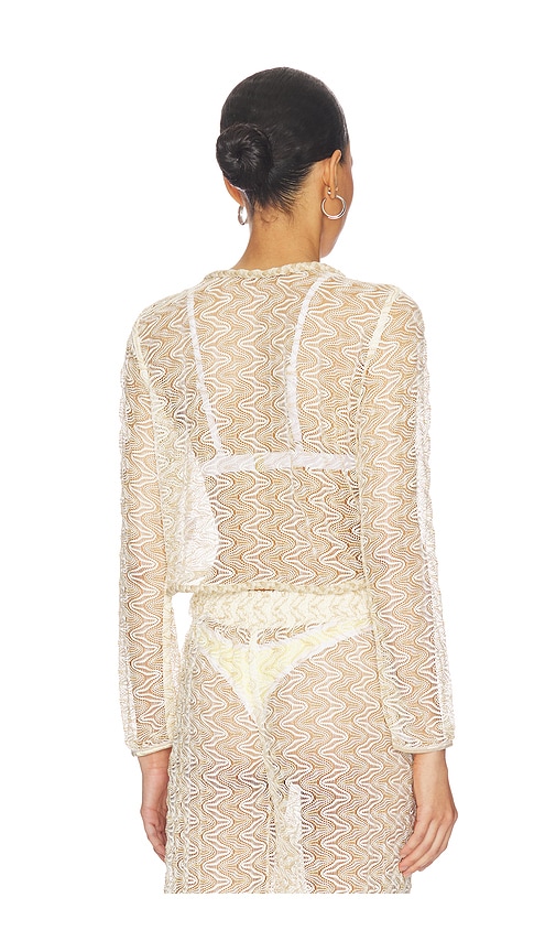  Waimari Oberteil Dorada In Ivory,metallic Gold. Größe Xs. Also In S, M, L. 