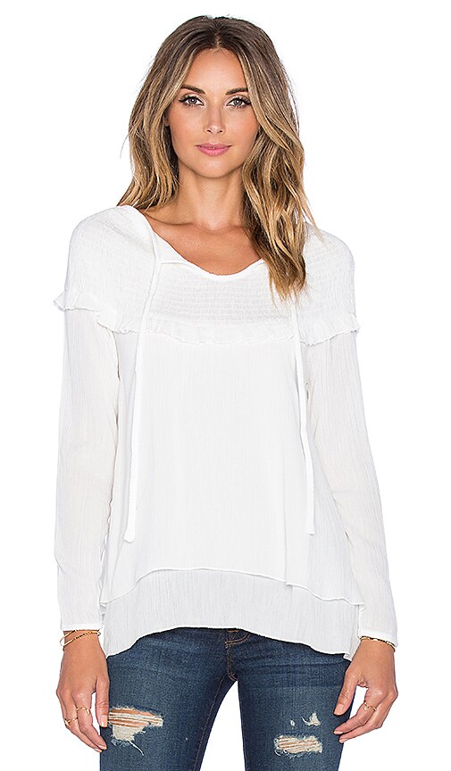 The Allflower Creative Harmony Top in Ivory