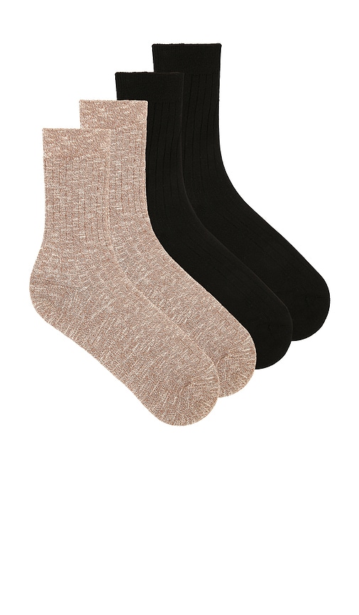 Wao Unisex Lifestyle Sock 2 Pack In Multi