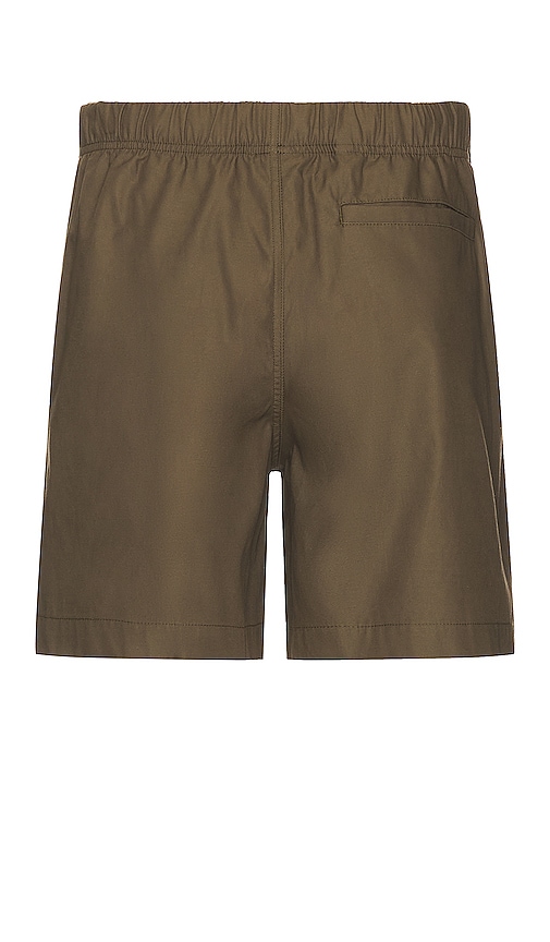 Shop Wao The Volley Short In Olive