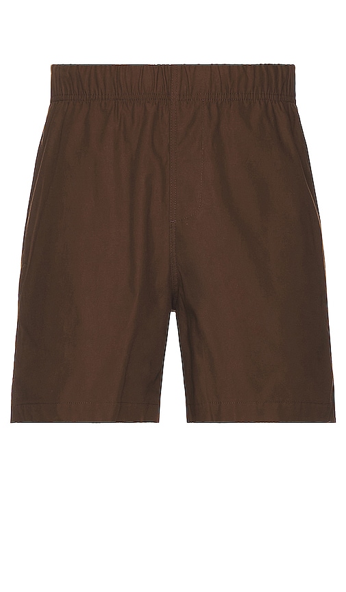 WAO The Volley Short in Brown
