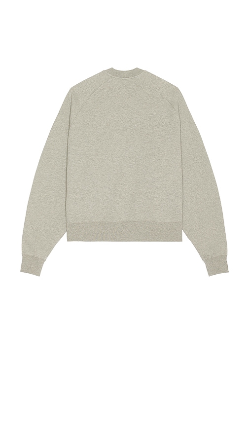 Shop Wao The Crew Sweatshirt In Grey