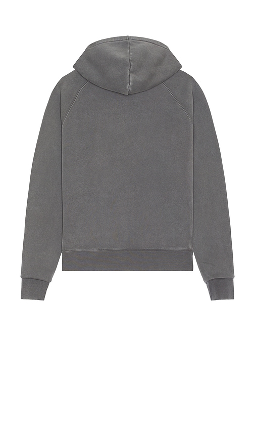 Shop Wao The Zip Hoodie In Grey