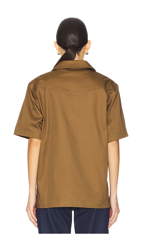  Wao Hemd In Brown. Größe S. Also In Xs. 