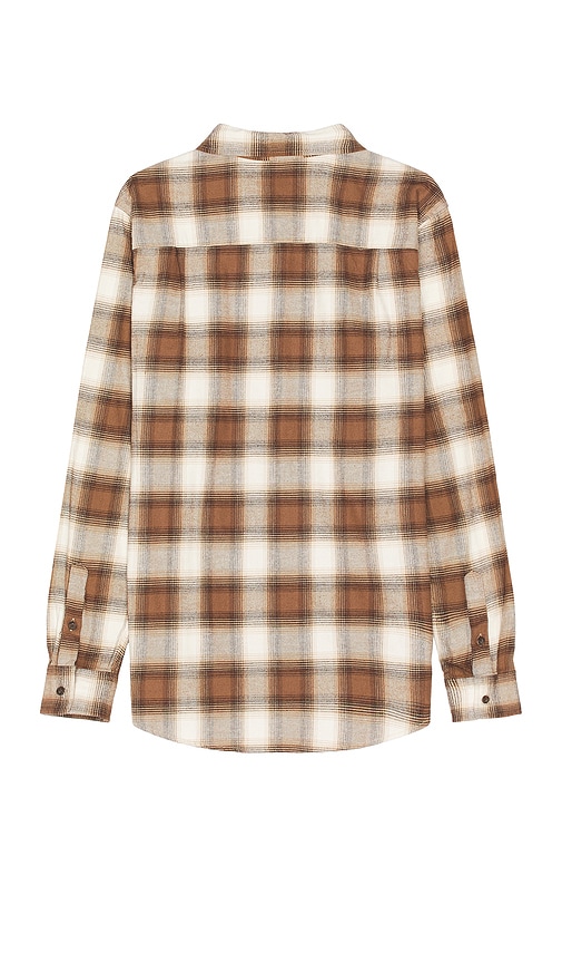 Shop Wao The Flannel Shirt In Brown