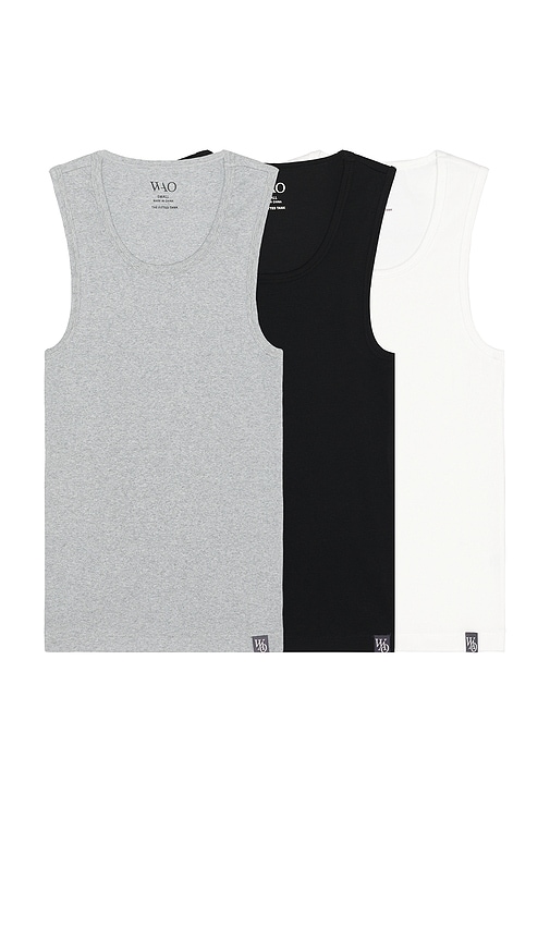 WAO THE FITTED TANK 3 PACK 