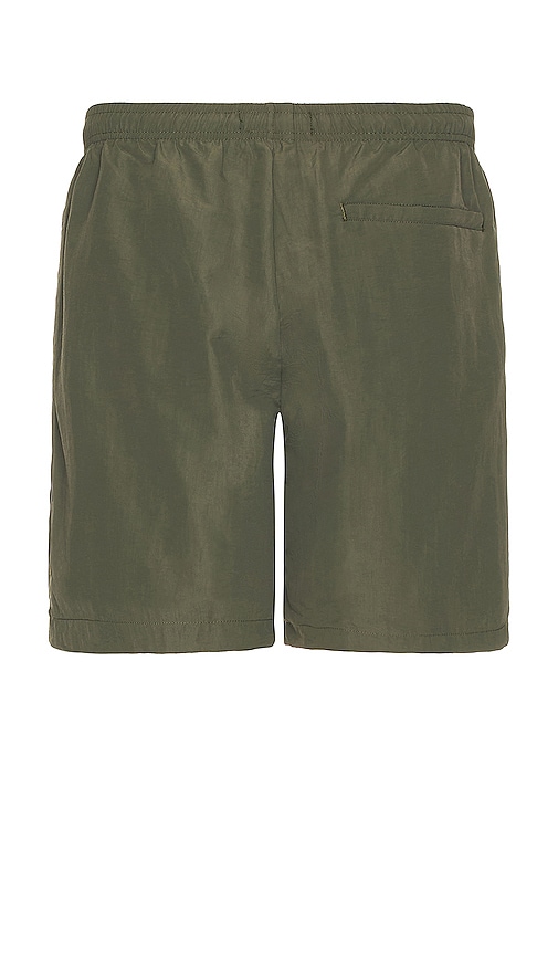 Shop Wao The Swim Short In Olive