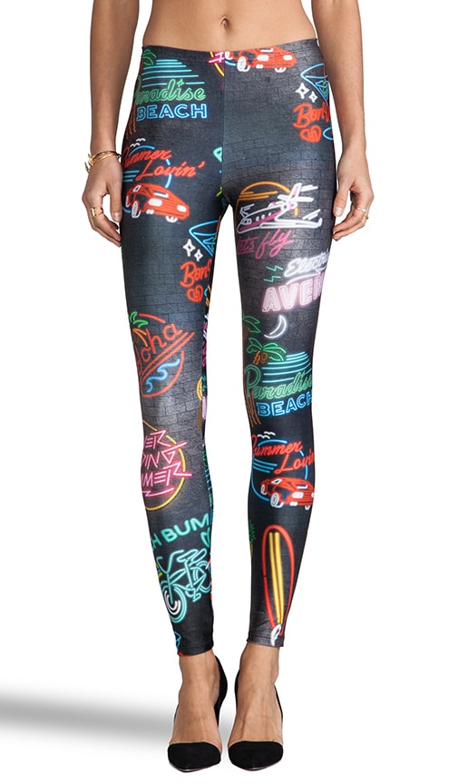 Versace Jeans Couture Leggings in E899-black