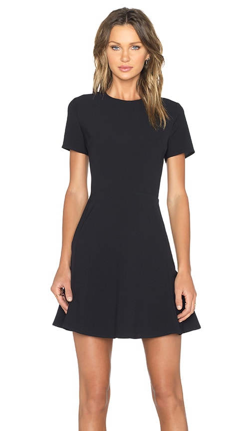 WAYF Short Sleeve Dress in Black | REVOLVE WAYF Short Sleeve Dress in Black | REVOLVE