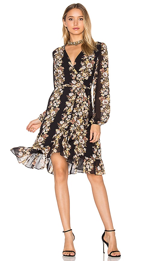 wayf floral dress