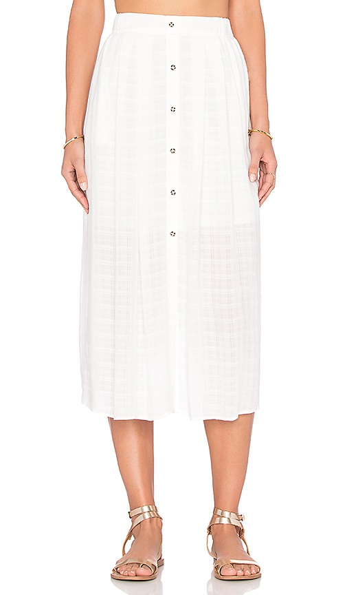 JUPE LONGUE BUTTON FRONT