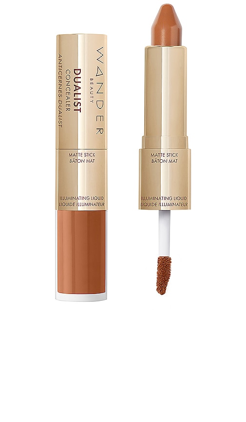 Wander Beauty Dualist Matte And Illuminating Concealer In Rich Deep