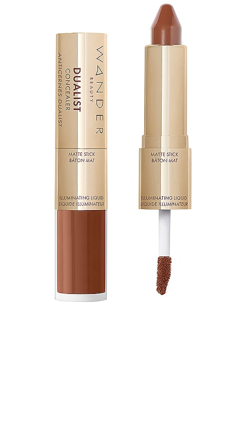 Dualist Matte And Illuminating Concealer in Ebony.
