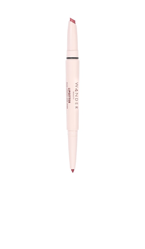Wander Beauty Lipsetter Dual Lipstick And Liner In Purple