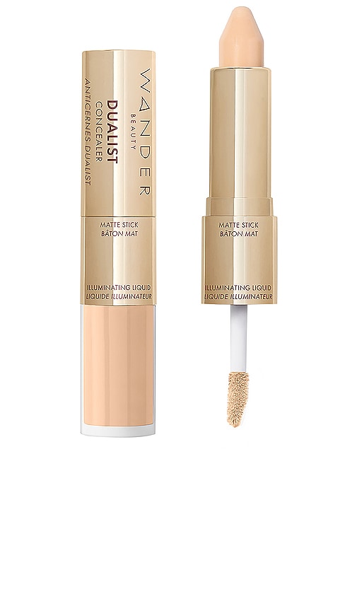 Wander Beauty Dualist Matte And Illuminating Concealer In Ivory Fair