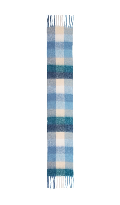  Wellbeing + Beingwell Schal Highland In Blue. 