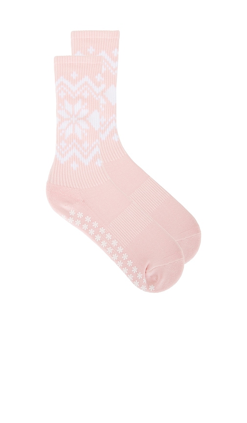 WellBeing + BeingWell WellBeing + BeingWell Fair Isle Grip Sock