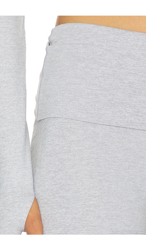 WellBeing + BeingWell WellBeing + BeingWell Loungewell Light Hawley Foldover 3 Inch Short | Thumbnail 6