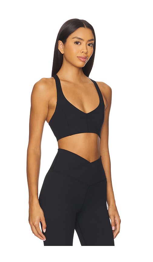 Wellbeing + Beingwell Fowwell Lexie Sports Bra In Black