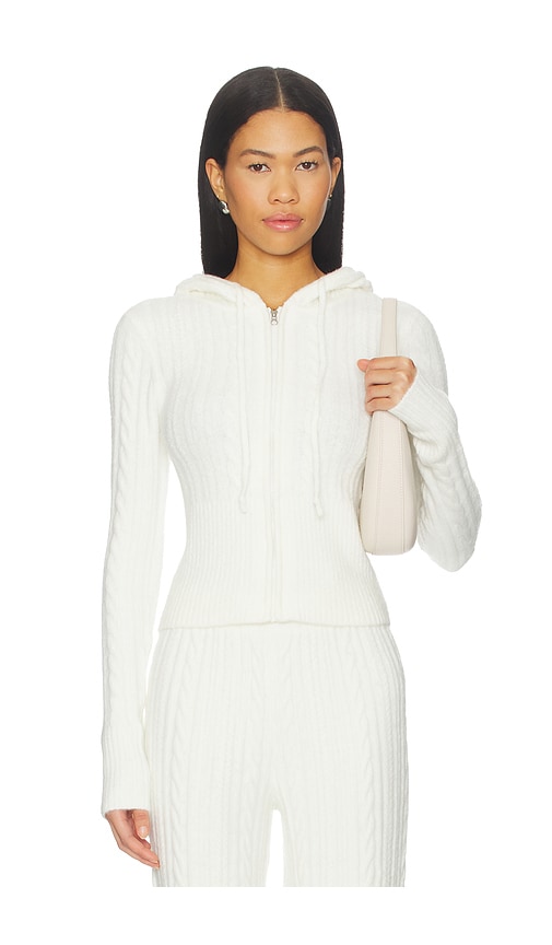 WellBeing + BeingWell WellBeing + BeingWell Rorie Cable Knit Hoodie