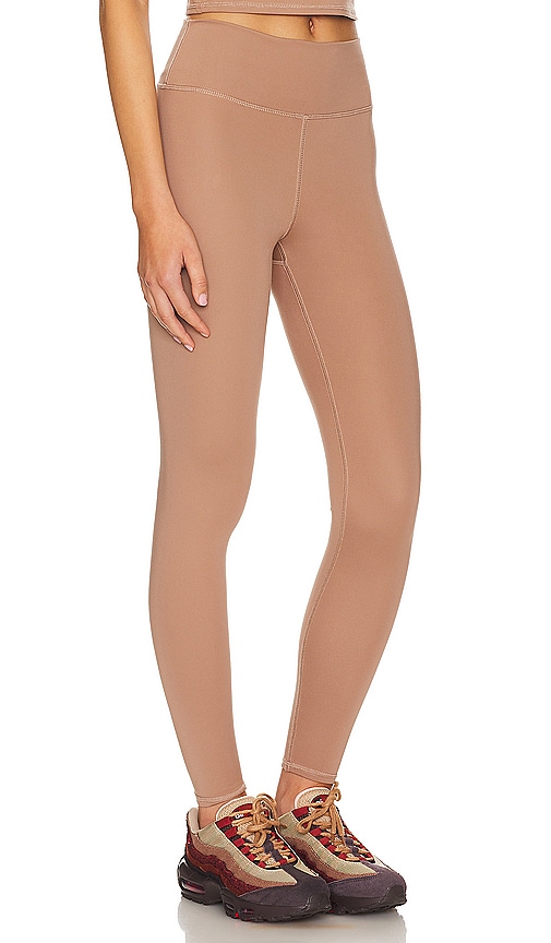 Shop Wellbeing + Beingwell Movewell Rio Legging In Fresco Brown