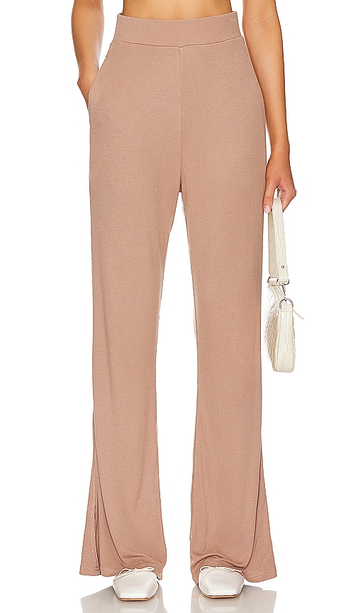 Shop Wellbeing + Beingwell Palisade Pant In Fresco Brown