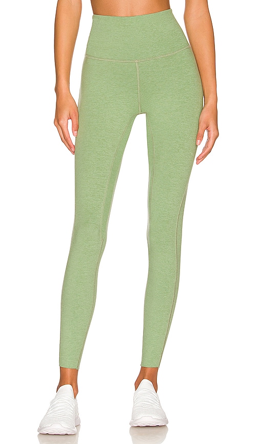 WellBeing + BeingWell LoungeWell Ashe 7/8 Legging in Loden Green Heather