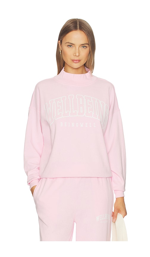 WellBeing + BeingWell WellBeing + BeingWell Shay Oversized Mock Neck Crew