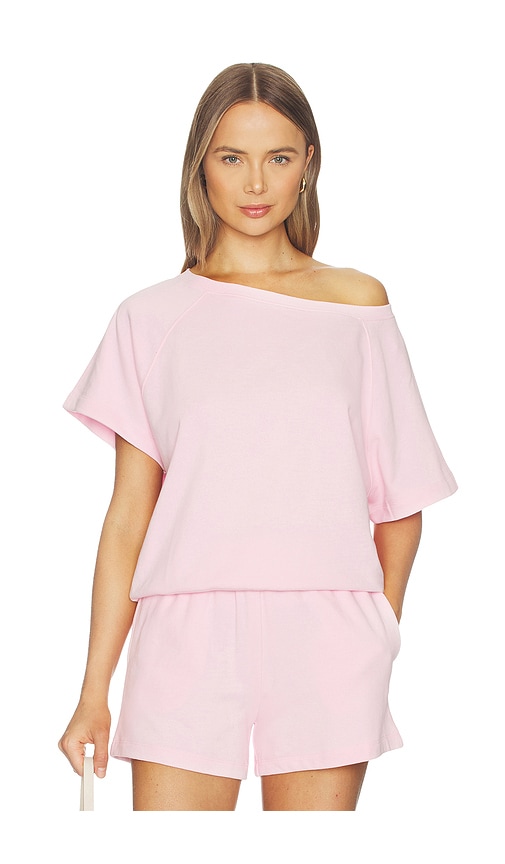 WellBeing + BeingWell WellBeing + BeingWell Whitney Off Shoulder Sweatshirt