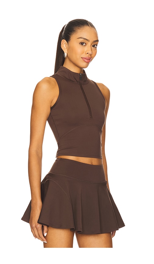 Wellbeing + Beingwell Movewell Rowan Tank In Brown