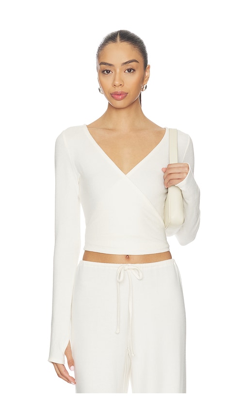 WellBeing + BeingWell WellBeing + BeingWell Reed Wrap Top