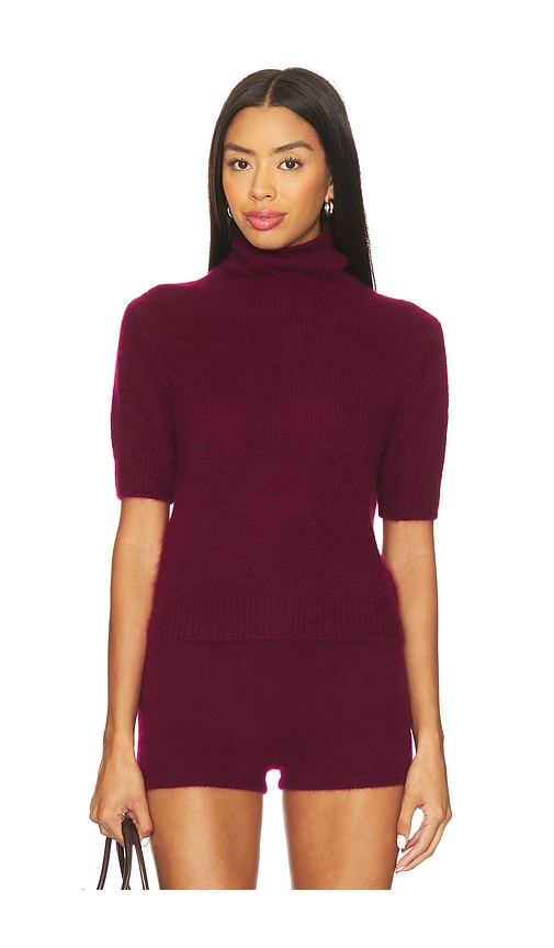 W. Cashmere Tansy Short Sleeve Pullover